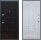 Входная металлическая Дверь Рекс (REX) 12 FL-128 Сандал белый