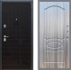 Входная металлическая Дверь Рекс (REX) 12 FL-128 Сандал грей