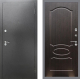 Входная металлическая Дверь Рекс (REX) Сити FL-128 Венге светлый