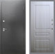 Входная металлическая Дверь Рекс (REX) Сити FL-243 Сандал белый