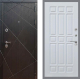 Входная металлическая Дверь Рекс (REX) 13 Венге FL-33 Белый ясень