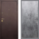 Входная металлическая Дверь Рекс (REX) Лайт 3К FL-290 Бетон темный
