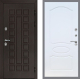 Входная металлическая Дверь Рекс (REX) Сенатор 3К FL-128 Белый ясень