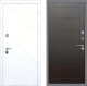 Входная металлическая Дверь Рекс (REX) 13 Силк Сноу Сити Венге