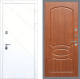 Входная металлическая Дверь Рекс (REX) 13 Силк Сноу FL-128 Морёная берёза