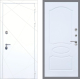 Входная металлическая Дверь Рекс (REX) 13 Силк Сноу FL-128 Силк Сноу