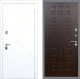Входная металлическая Дверь Рекс (REX) 13 Силк Сноу FL-183 Венге