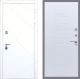Входная металлическая Дверь Рекс (REX) 13 Силк Сноу FL-289 Белый ясень