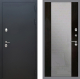 Входная металлическая Дверь Рекс (REX) 5 Черный Муар СБ-16 Зеркало Венге