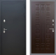 Входная металлическая Дверь Рекс (REX) 5 Черный Муар FL-183 Венге