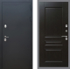 Входная металлическая Дверь Рекс (REX) 5 Черный Муар FL-243 Венге