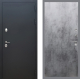 Входная металлическая Дверь Рекс (REX) 5 Черный Муар FL-290 Бетон темный
