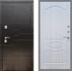 Входная металлическая Дверь Рекс (REX) 20 FL-128 Сандал белый