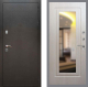 Входная металлическая Дверь Рекс (REX) 5 Серебро Антик FLZ-120 Беленый дуб