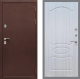 Входная металлическая Дверь Рекс (REX) 5А FL-128 Сандал белый