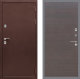 Входная металлическая Дверь Рекс (REX) 5А GL венге поперечный