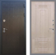 Входная металлическая Дверь Рекс (REX) Премиум-246 FL-2 Беленый дуб