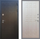 Входная металлическая Дверь Рекс (REX) Премиум-246 FL-33 Беленый дуб