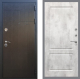 Входная металлическая Дверь Рекс (REX) Премиум-246 FL-117 Бетон светлый