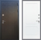 Входная металлическая Дверь Рекс (REX) Премиум-246 FL-117 Силк Сноу