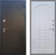 Входная металлическая Дверь Рекс (REX) Премиум-246 FL-128 Сандал белый