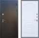 Входная металлическая Дверь Рекс (REX) Премиум-246 FL-128 Силк Сноу
