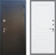 Входная металлическая Дверь Рекс (REX) Премиум-246 FL-243 Силк Сноу