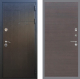 Входная металлическая Дверь Рекс (REX) Премиум-246 GL венге поперечный