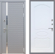 Входная металлическая Дверь Рекс (REX) 24 FL-128 Белый ясень