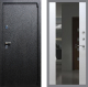 Входная металлическая Дверь Рекс (REX) 3 СБ-16 Зеркало Белый ясень