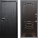 Входная металлическая Дверь Рекс (REX) 3 FL-128 Венге светлый