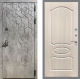 Входная металлическая Дверь Рекс (REX) 23 FL-128 Беленый дуб