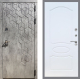 Входная металлическая Дверь Рекс (REX) 23 FL-128 Белый ясень