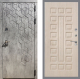 Входная металлическая Дверь Рекс (REX) 23 FL-183 Беленый дуб