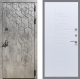 Входная металлическая Дверь Рекс (REX) 23 FL-289 Белый ясень