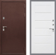 Входная металлическая Дверь Рекс (REX) 5 металл 3 мм Сити Белый ясень