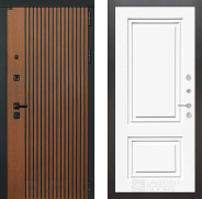 Дверь Лабиринт (LABIRINT) Шторм 26 Белый (RAL-9003) 960х2050 мм