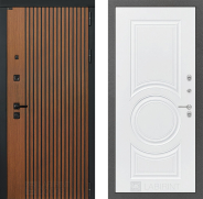 Дверь Лабиринт (LABIRINT) Шторм 23 Белый софт 860х2050 мм