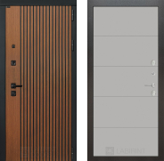 Дверь Лабиринт (LABIRINT) Шторм 13 Грей софт 860х2050 мм