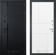 Дверь Лабиринт (LABIRINT) Piano 21 Белый софт 860х2050 мм
