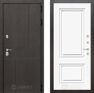 Дверь Лабиринт (LABIRINT) Urban 26 Белый (RAL-9003) 960х2050 мм