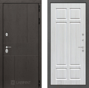 Дверь Лабиринт (LABIRINT) Urban 08 Кристалл вуд 860х2050 мм
