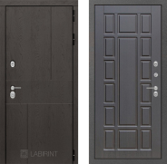 Дверь Лабиринт (LABIRINT) Urban 12 Венге 860х2050 мм