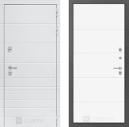 Дверь Лабиринт (LABIRINT) Трендо 13 Белый софт 960х2050 мм