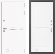 Дверь Лабиринт (LABIRINT) Лайн White 11 Белый софт 960х2050 мм