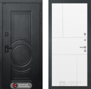 Дверь Лабиринт (LABIRINT) Гранд 21 Белый софт 860х2050 мм