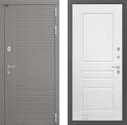 Дверь Лабиринт (LABIRINT) Формо 03 Белый софт 860х2050 мм