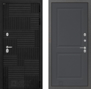 Дверь Лабиринт (LABIRINT) Pazl 11 Графит софт 960х2050 мм
