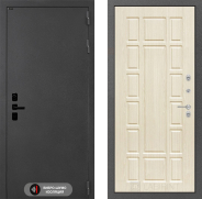 Дверь Лабиринт (LABIRINT) Acustic 12 Беленый дуб 960х2050 мм