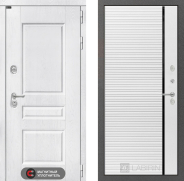Дверь Лабиринт (LABIRINT) Versal 22 Белый софт 860х2050 мм